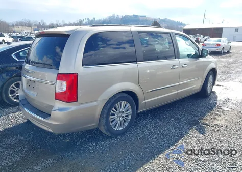 2013 Chrysler Town & Country Touring-L из США, поврежденный, VIN 2C4RC1CG8DR614755